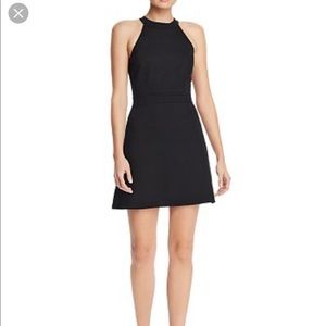 AQUA High Neck Mini Dress